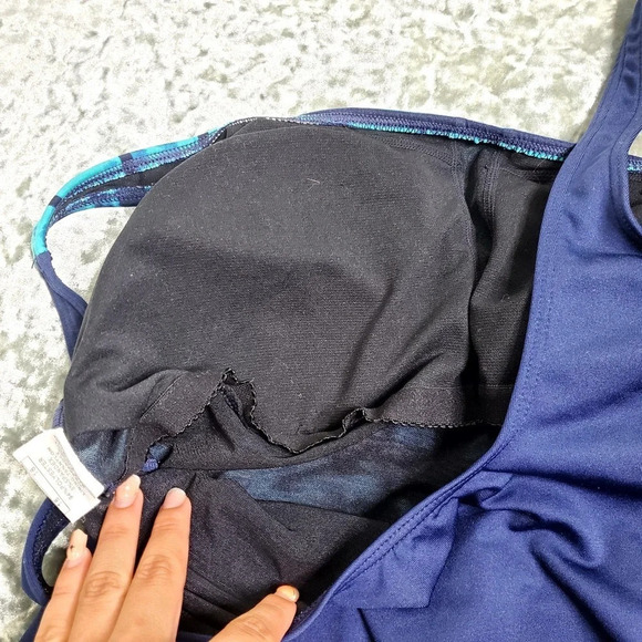 TYR Blue One-Piece Swimsuit - Picture 6 of 6